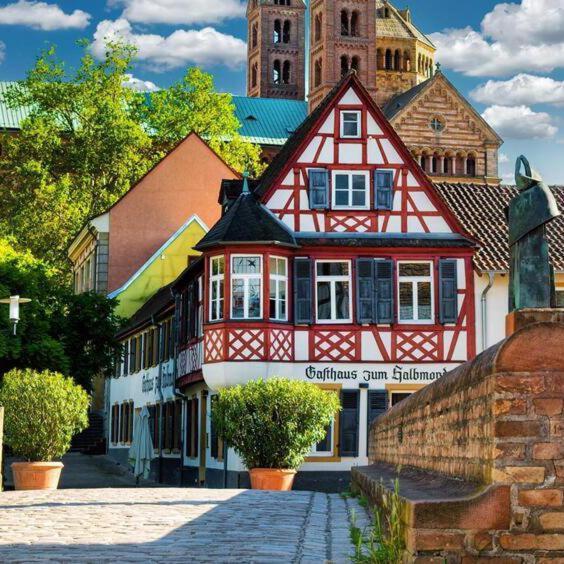 فندق Gasthaus Zum Halbmond شباير المظهر الخارجي الصورة